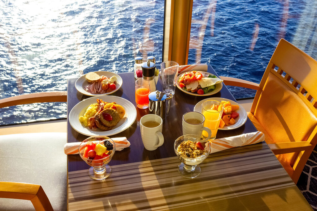 best cruise line for food