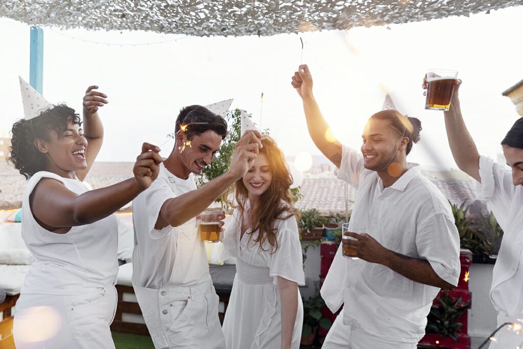 country club members