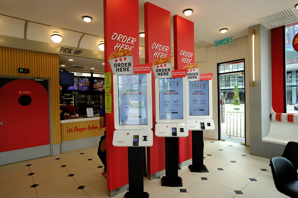 self ordering kiosks